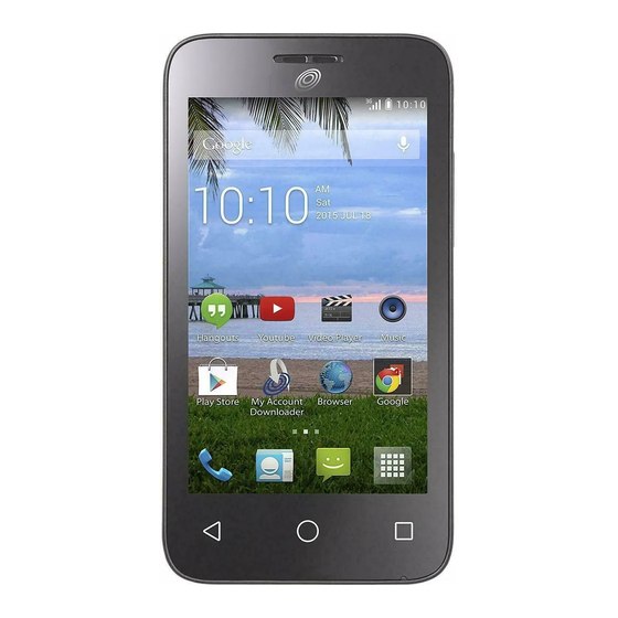 Alcatel Onetouch Pixi Pulsar A460G Manuales