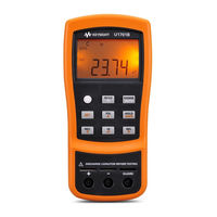 Keysight U1701B Guía Del Usuario Y Servicios
