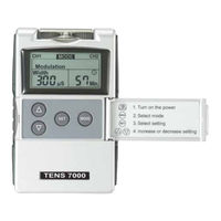 Roscoe Medical TENS 7000 Manual De Instrucciones