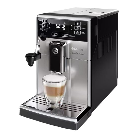 Saeco PICOBARISTO HD8924 Manual Del Usuario