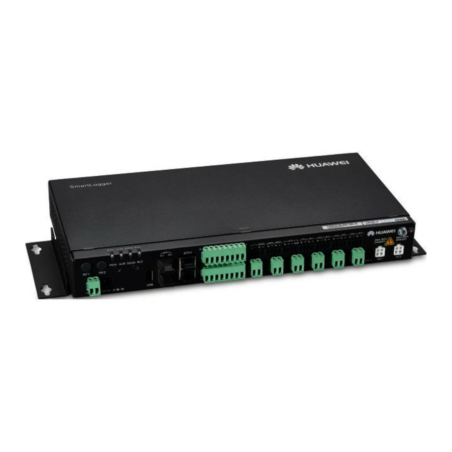 Huawei SmartLogger2000 Guía Rápida