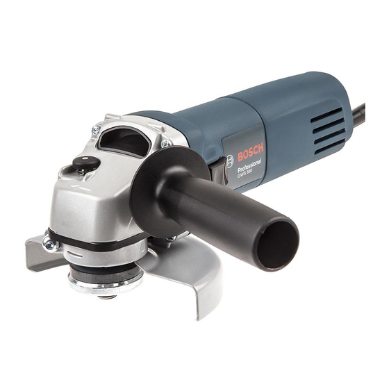 Bosch Professional GWS 660 Manual Original