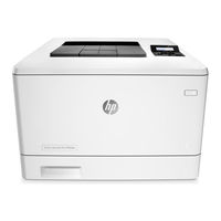 HP Color LaserJet Pro M452nw Guía De Inicio