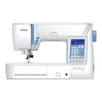 Janome SKYLINE S 5 Manual De Instrucciones