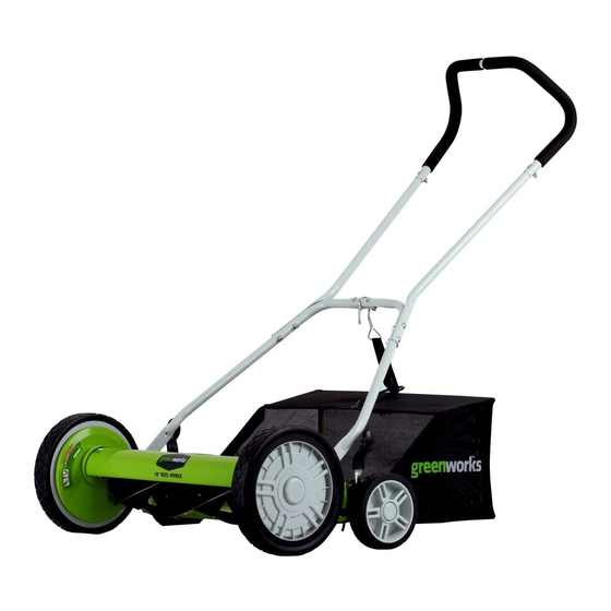 GreenWorks 25072 Manual Del Operador