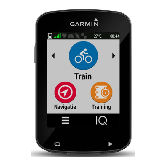 Garmin Edge 820 Manuales