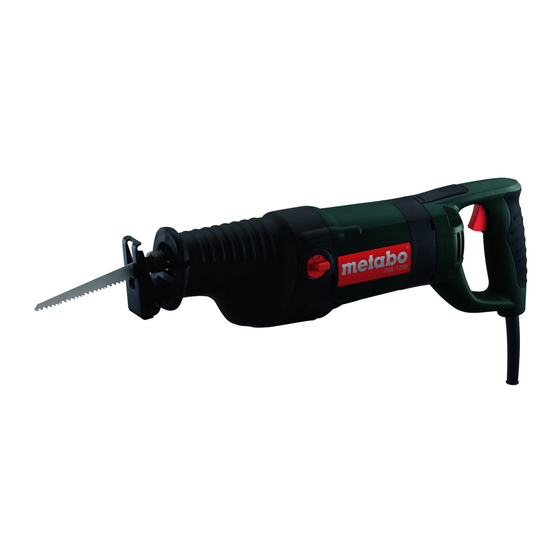 Metabo PSE 1200 Instrucciones De Manejo