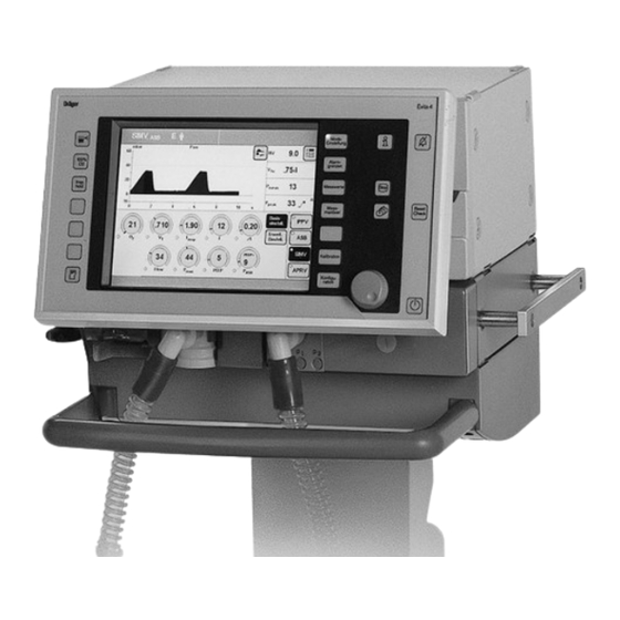 Dräger Medical Evita 4 Instrucciones De Uso