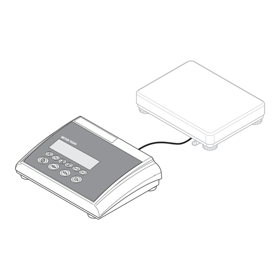 Mettler Toledo IND435 Instrucciones De Manejo
