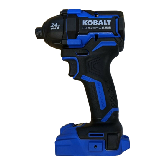 Kobalt KXID 124B-03 Manuales