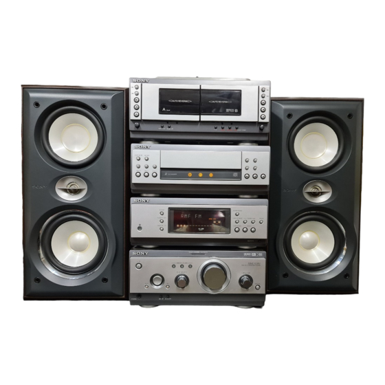 Sony MHC-S7AV Manual De Instrucciones