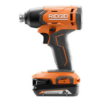 RIDGID R86002 Manual Del Operador