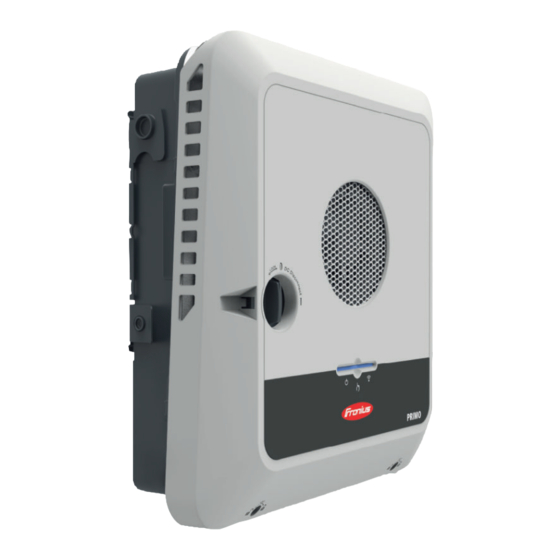 Fronius Primo GEN24 Serie Instrucciones De Operación