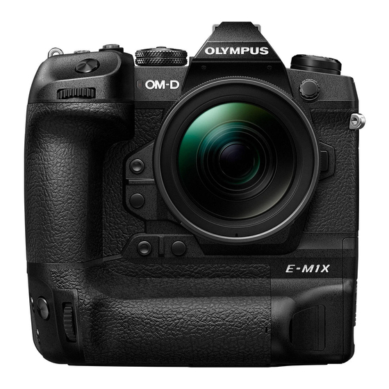 Olympus E-M1X Manual De Instrucciones