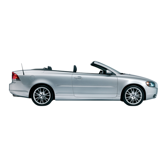 Volvo C70 2006 Libro De Instrucciones