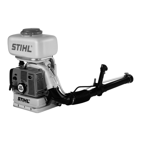 Stihl SR 420 Manual De Instrucciones