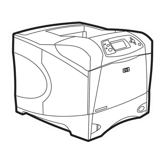 HP LaserJet 4250 Serie Guia Del Usuario