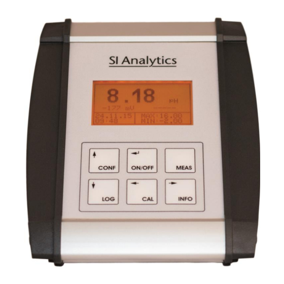 Xylem SI Analytics Lab 745 Manual De Instrucciones