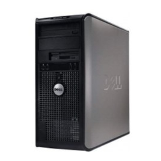 Dell OptiPlex 745c Guía De Referencia Rápida