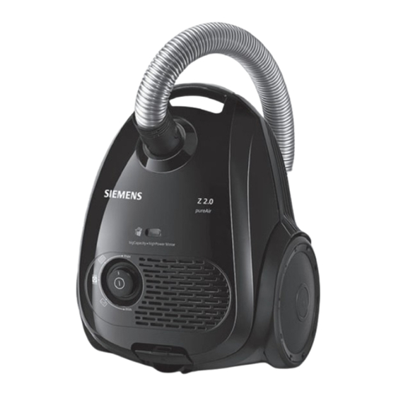 Siemens VS Z2 Serie Instrucciones De Uso