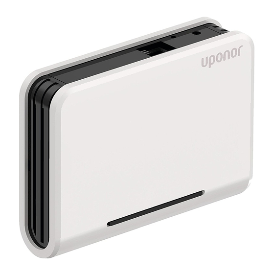 Uponor Smatrix Wave PLUS U@home module R-167 Guia De Inicio Rapido