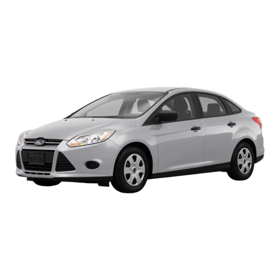 Ford FOCUS 2014 Guía Breve