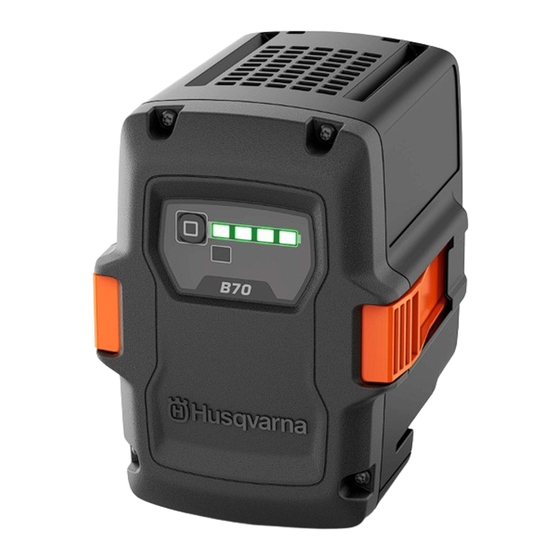 Husqvarna 40-B70 Manual De Usuario
