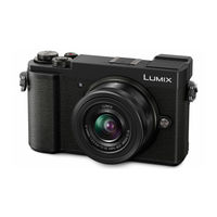 Panasonic Lumix DC-GX9K Instrucciones De Funcionamiento