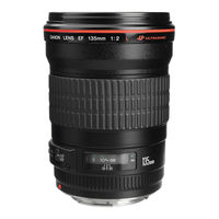 Canon Ultrasonic EF200mm f2.8L USM Instrucciones