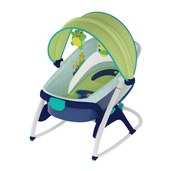 Kids II Bright Starts Light Up Lagoon 2-in-1 Delight & Dream Rocker Manual Del Usuario