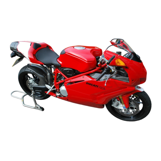 Ducati SUPERBIKE 749R 2005 Manual De Uso Y Mantenimiento