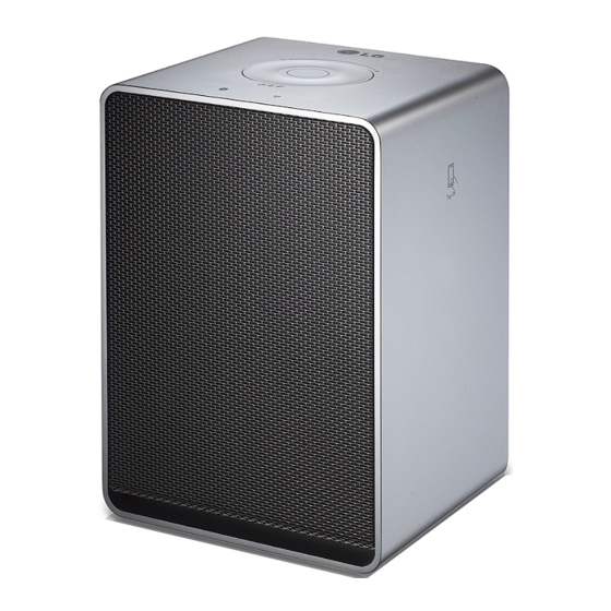 LG Music Flow H3 NP8340 Manual Básico