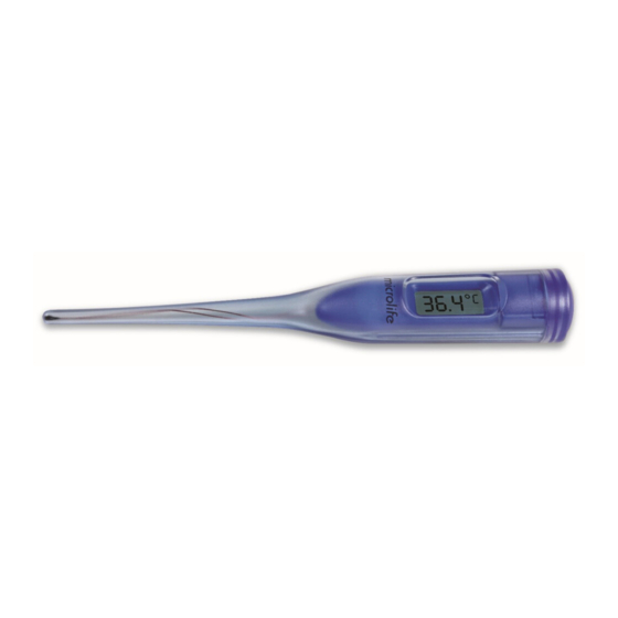 Microlife MT 50 Manual De Instrucciones