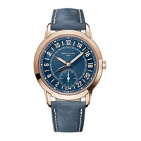 Patek Philippe GENEVE 24H-HOUR DISPLAY TRAVEL TIME Manual De Instrucciones