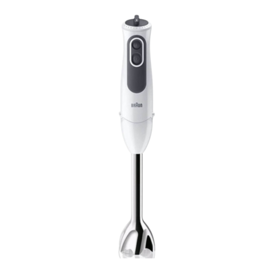 Braun MultiQuick 3 Vario Manual De Instrucciones