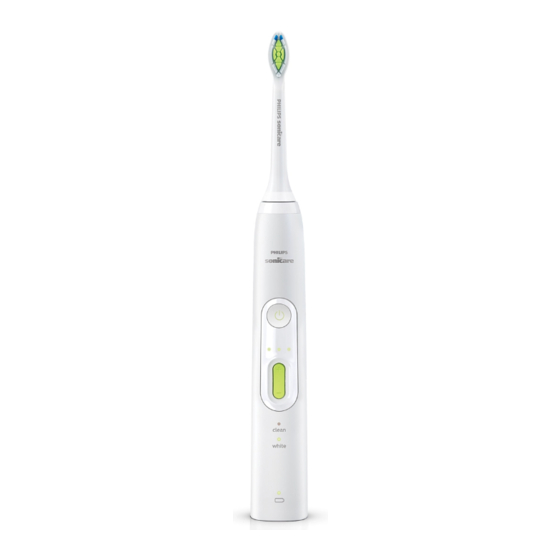 Philips Sonicare HealthyWhite+ HX8923/34 Manuales