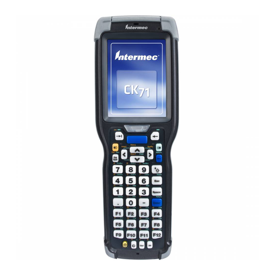 Intermec CK71 Guia De Inicio Rapido
