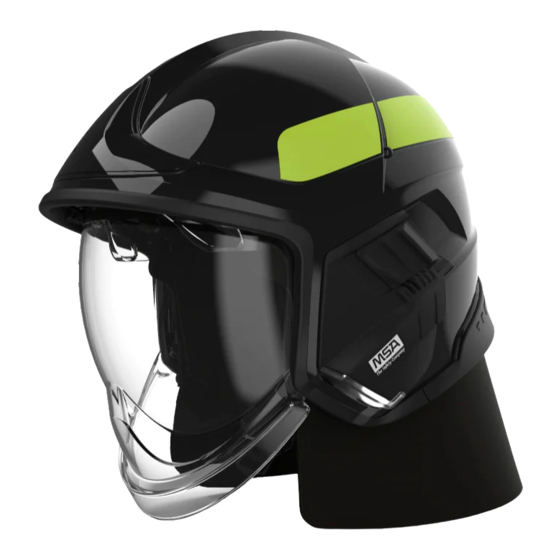 MSA Cairns XF1 Manual De Uso