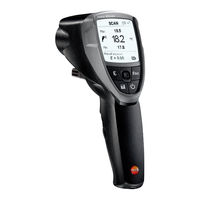 Testo 835 Manual De Instrucciones
