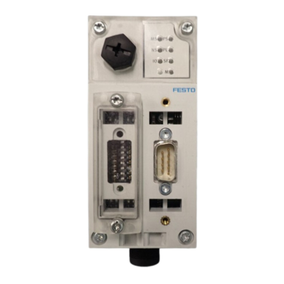 Festo CPX-FB14 Manual De Instrucciones