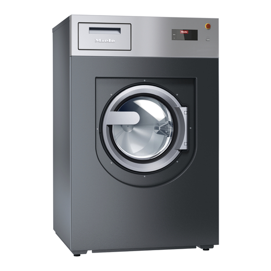 Miele PWM 520 EL/RH Plano De Instalación