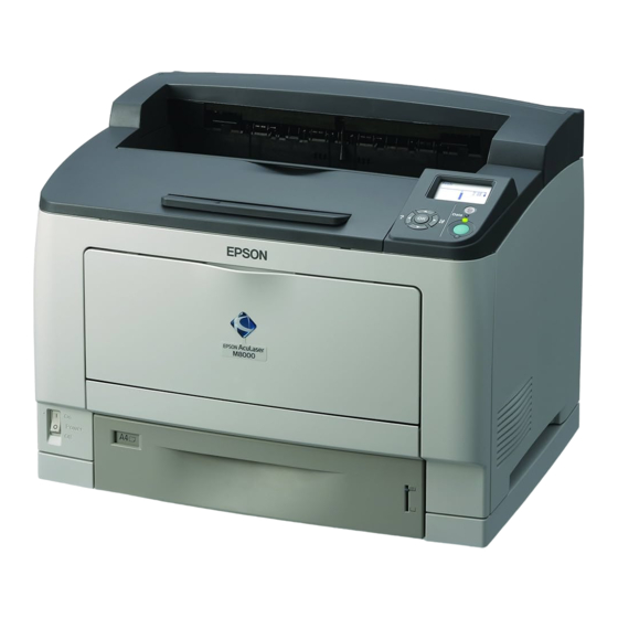 Epson Aculaser M8000 Series Manual De Usuario