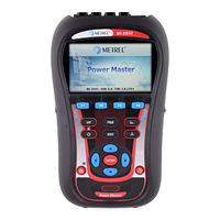 Metrel Power Master MI 2892 Manual De Instrucciones