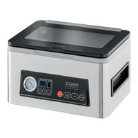 CASO DESIGN VacuChef 50 Manual De Instrucciones