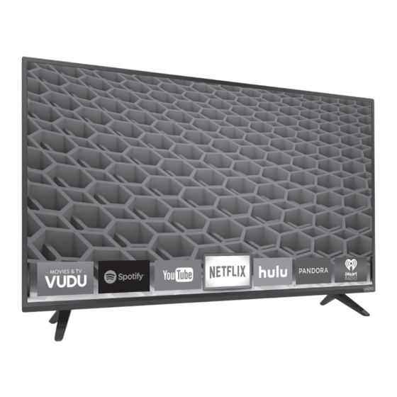 Vizio D40-D1 Guia De Inicio Rapido