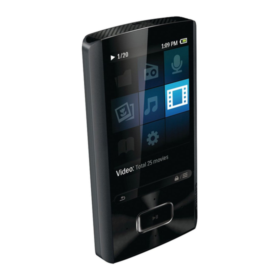 Philips GoGEAR SA4ARA 04 Manual Del Usuario