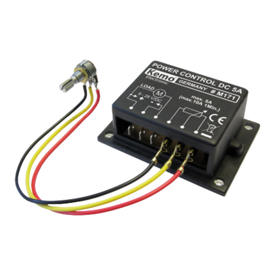 Kemo Electronic M171 Instrucciones De Montaje
