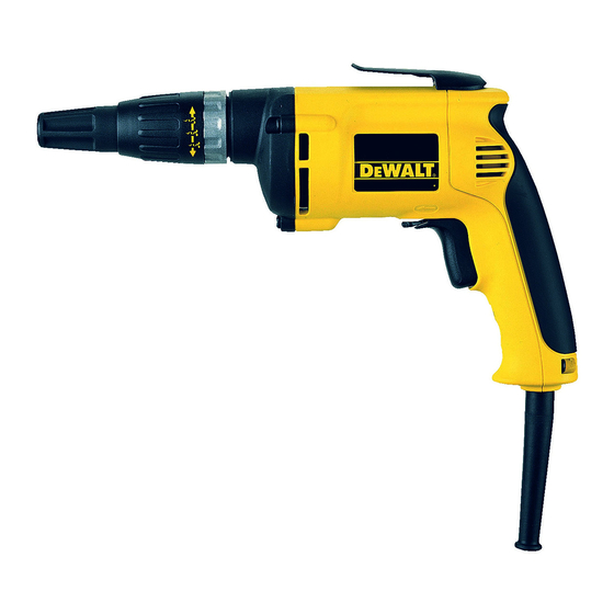 DeWalt DW263 Traducido De Las Instrucciones Originales