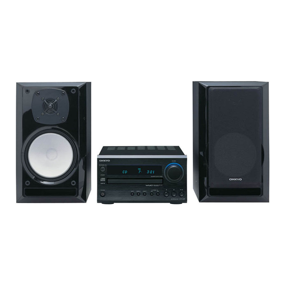 Onkyo CR-525 Manual De Instrucciones