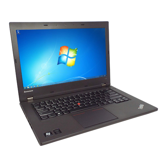 Lenovo ThinkPad L440 Guia Del Usuario